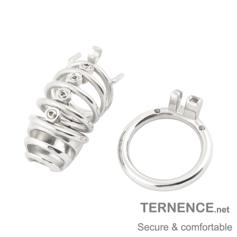 Spiked Chastity Device Long Male Stealth Lock for SM Penis Exercise Sex Toys