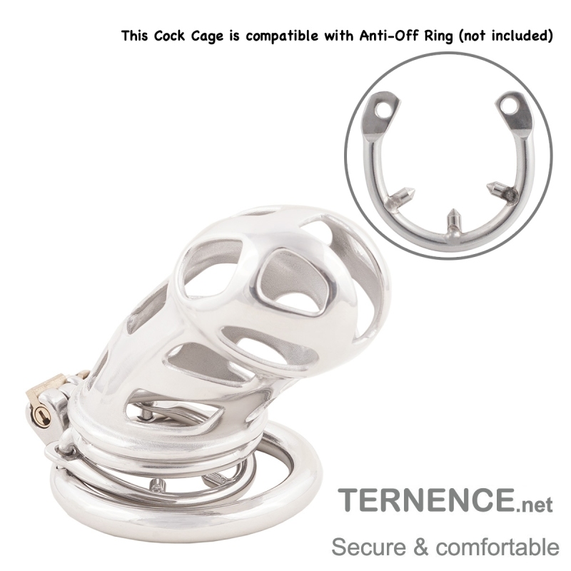 Male Cock Cage Penis Lock Device Long Virginity Lock Stainless Steel Sex Toys