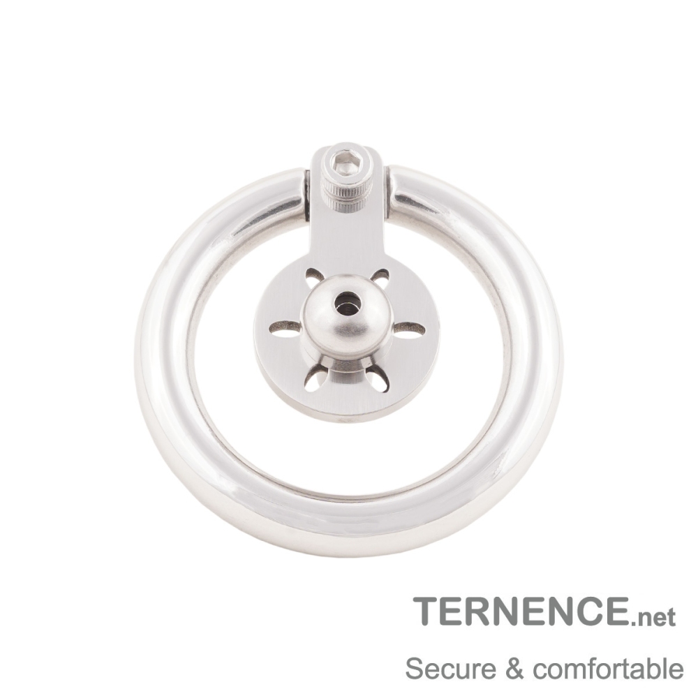 Super Short Chastity Device Stainless Steel Cock Cage with Catheter