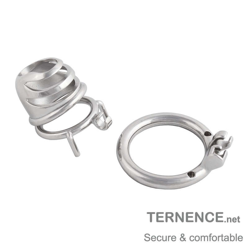 Stainless Steel Men's Chastity Cage Devices for Male's Chasity Guard