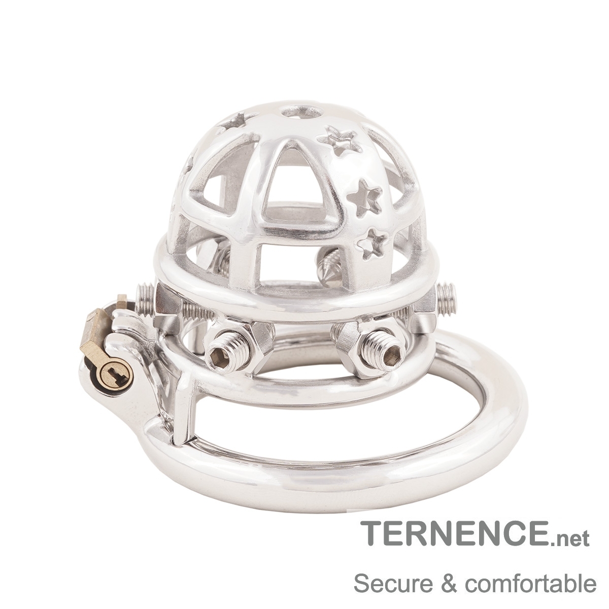 Chastity Cock Cage 304 Stainless Steel Spiked Chastity Device Easy to Wear Male SM Penis Exercise Sex Toys
