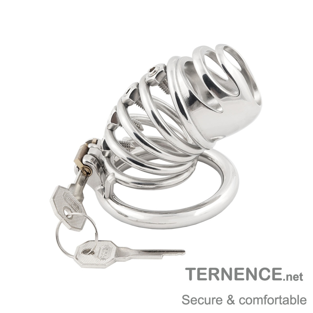 Spiked Chastity Device Long Male Stealth Lock for SM Penis Exercise Sex Toys