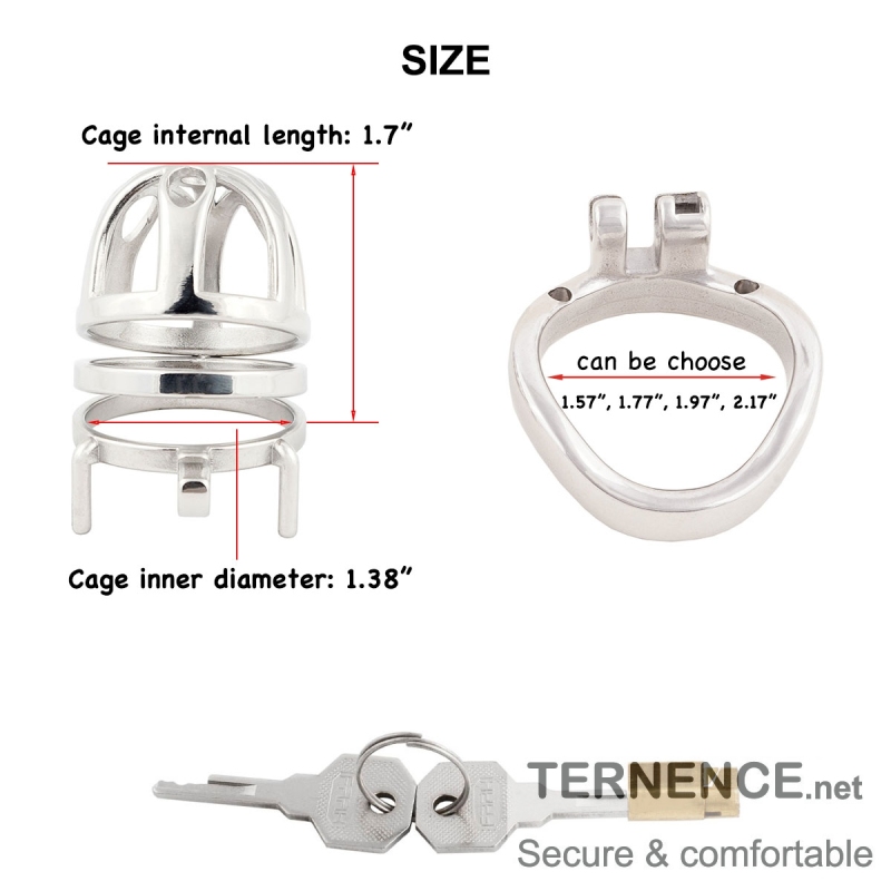 Male Cook cage Chastity for Men Metal Adult Game Sex Toy Ergonomic Design Stainless Steel Stealth Lock