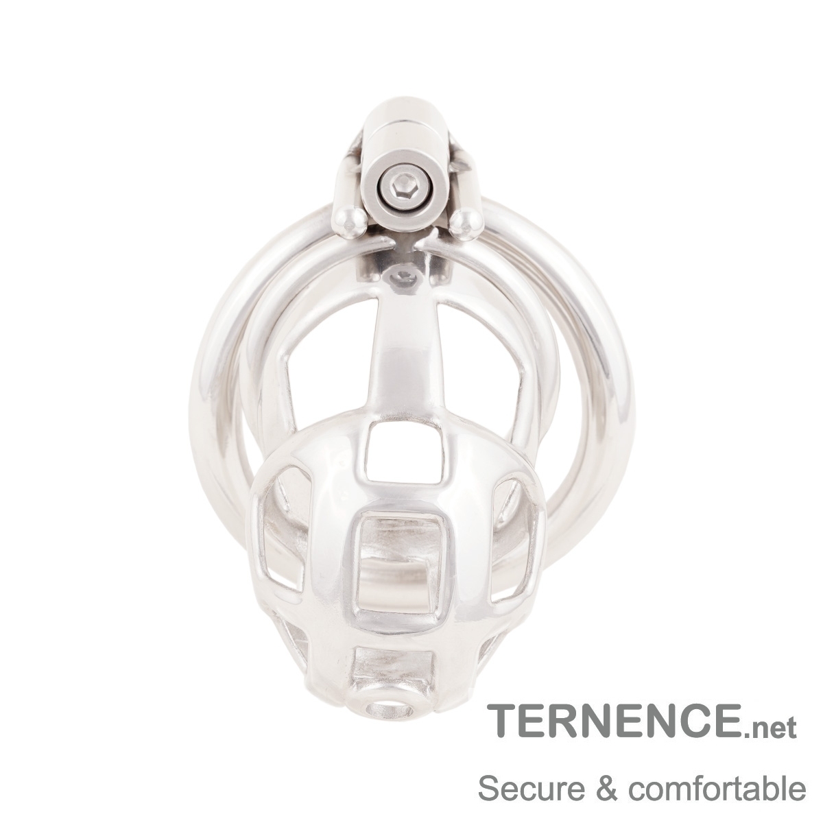 Metal Male Chastity Device Ergonomic Design Cock Cage Adult Game Sex Toy