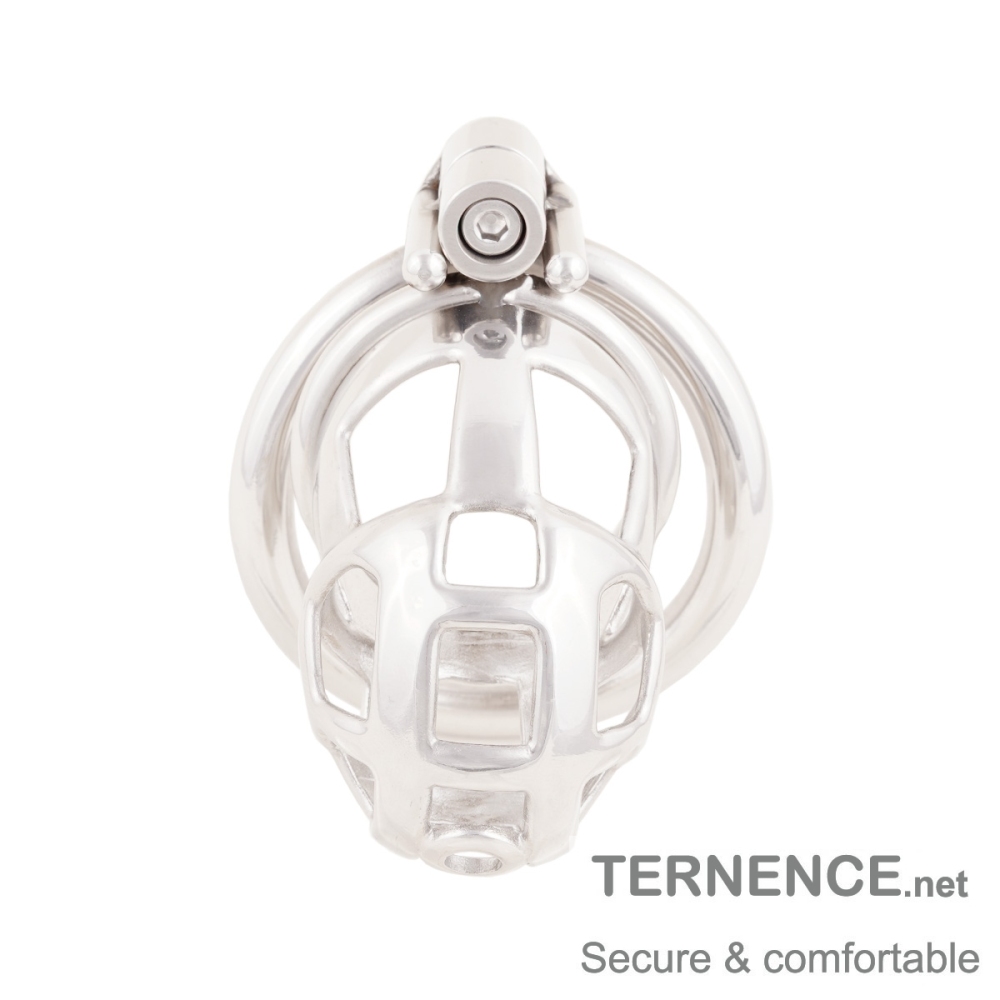Metal Male Chastity Device Ergonomic Design Cock Cage Adult Game Sex Toy