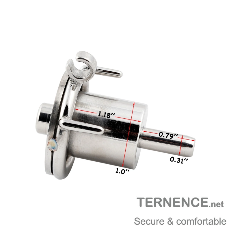 Negative Flat Extreme Small Male Chastity Device with Catheter Stainless Steel Contrary Cock Cage for Men SM Penis Exercise Sex Toys