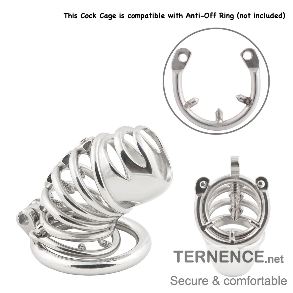 Spiked Chastity Device Long Male Stealth Lock for SM Penis Exercise Sex Toys