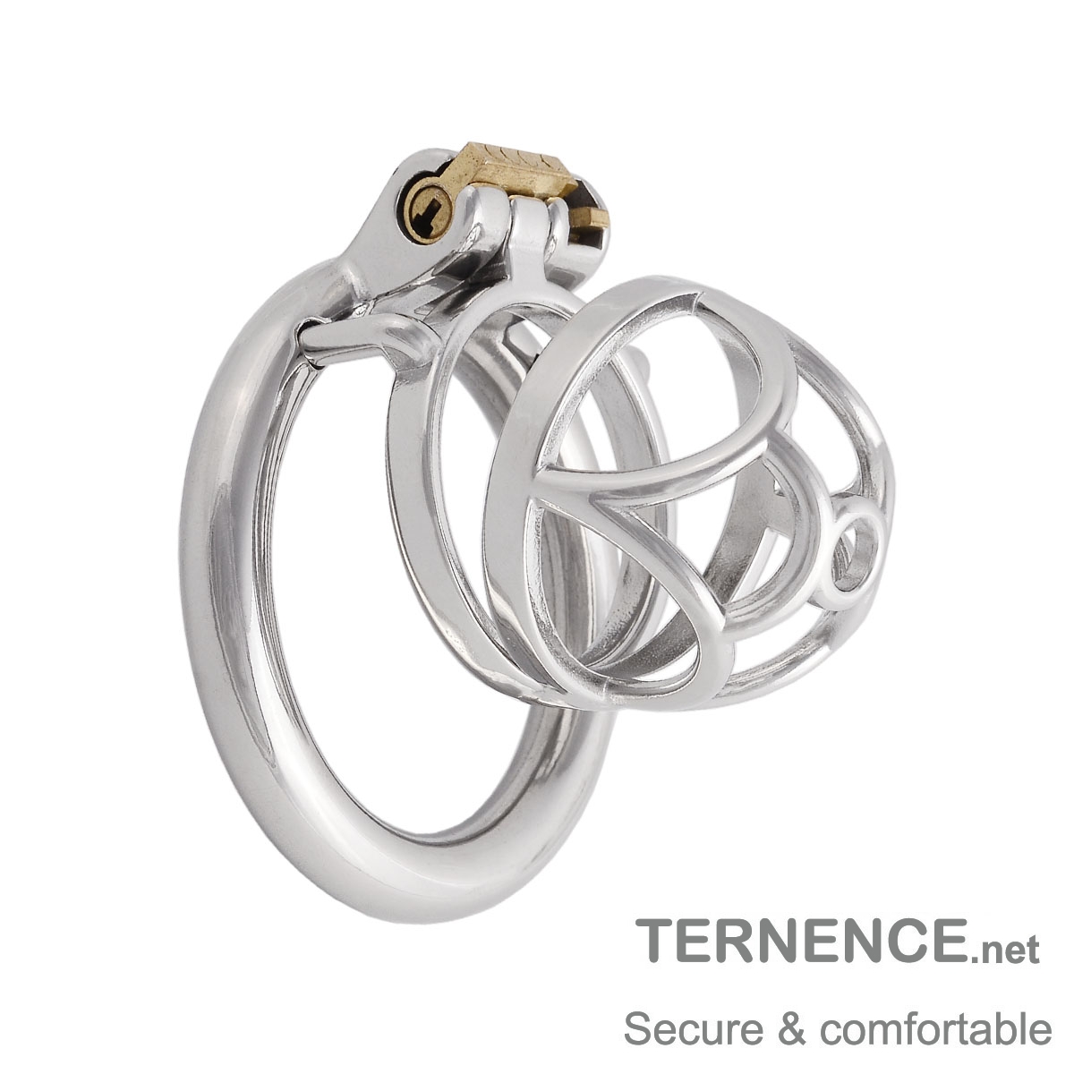 Male's Stainless Steel Chastity Device cage Trainer Kit for Men Chasity Guard