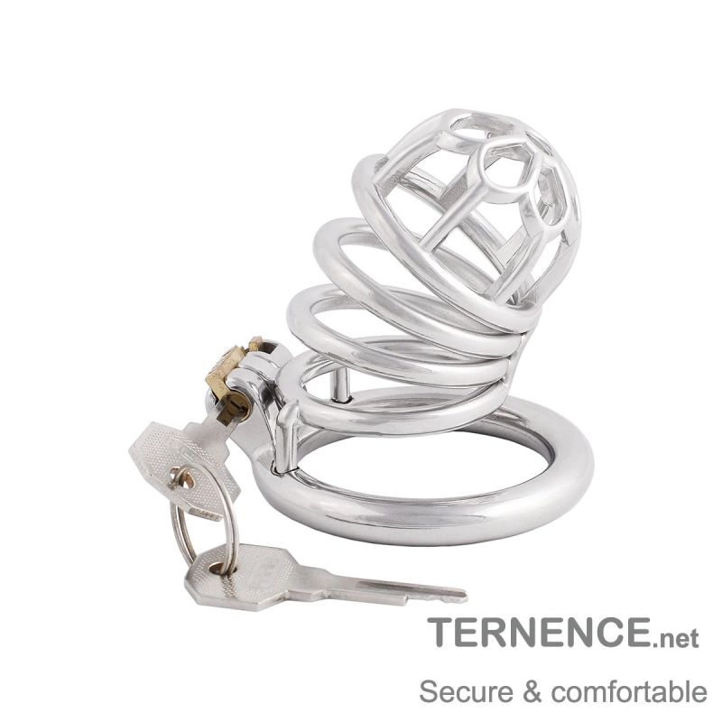 Men's Stainless Steel Male Pennis Lock Cook Penis Ring Cage Male Chastity Device for Men Penis
