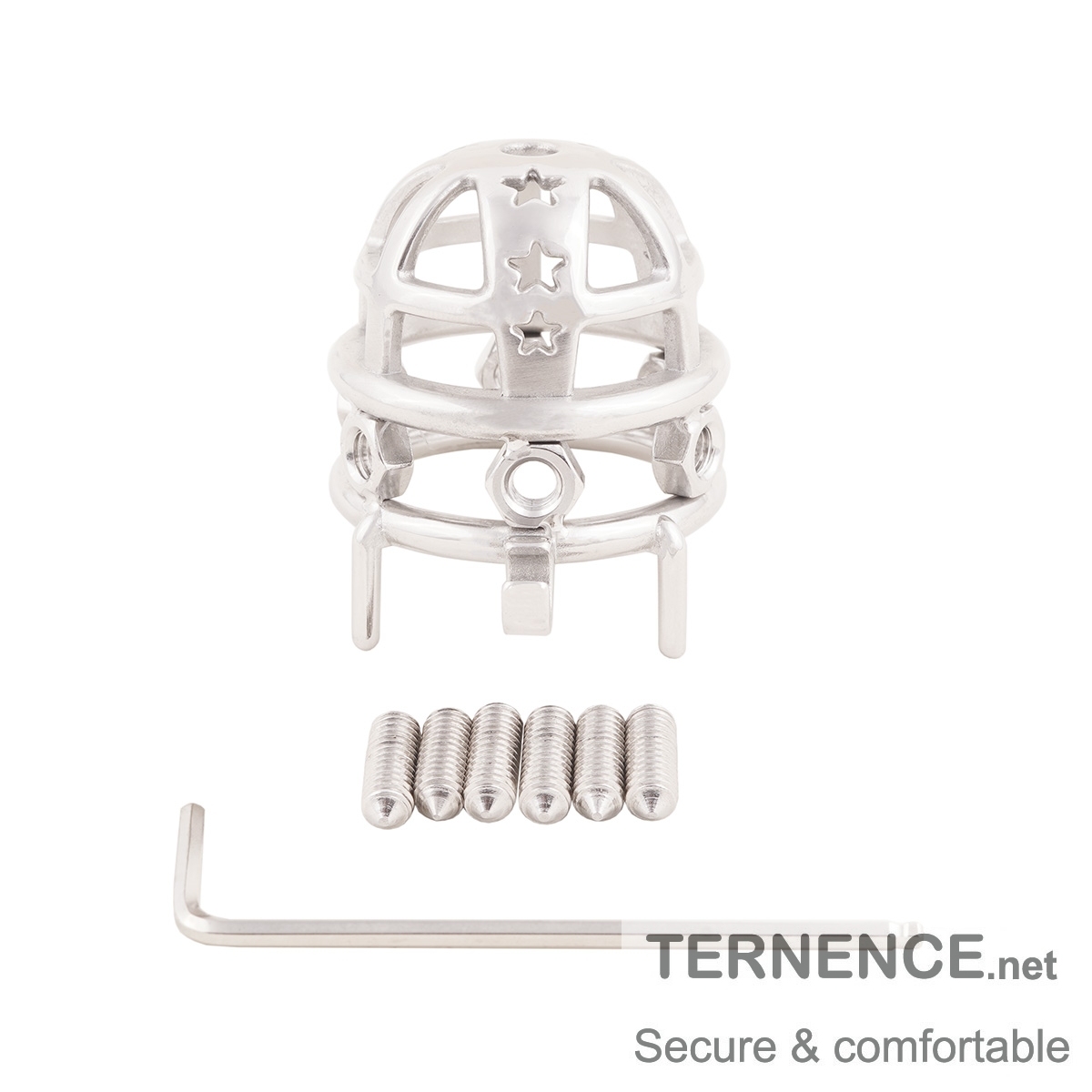 Chastity Cock Cage 304 Stainless Steel Spiked Chastity Device Easy to Wear Male SM Penis Exercise Sex Toys