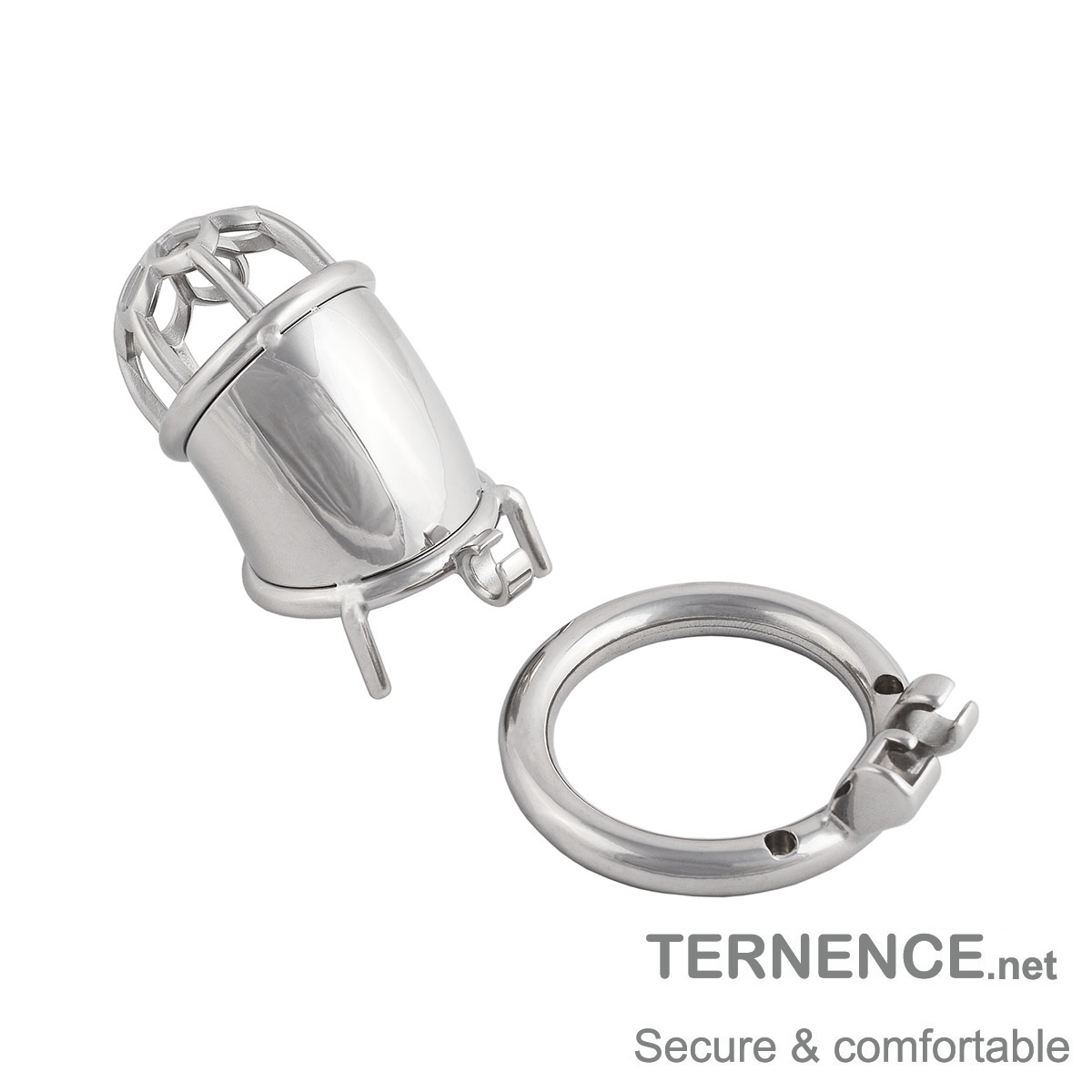 Chasity Cage for Men Metal Chastity Device Breathable Male Abstinence Chastity Lock Cock Cage Penis Cage Prevent Erection Toy