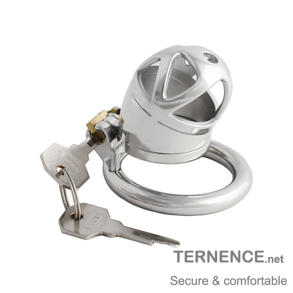 Men's Stainless Steel Male Pennis Lock Cock Penis Ring Cage Male Chastity Cage for Men Clothing