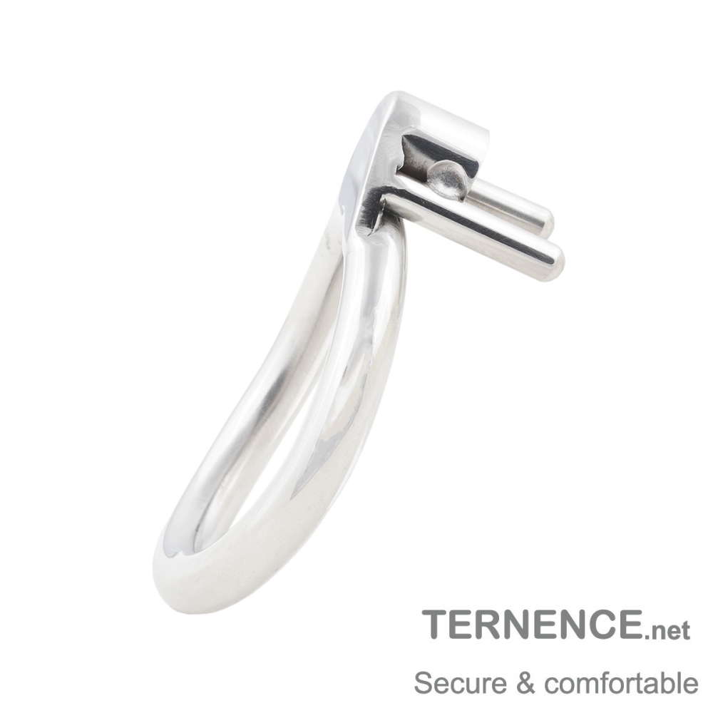 Cock Cage Closed Base Ring Ergonomic Design for Men's Chasity Device Stainless Steel Virginity Lock