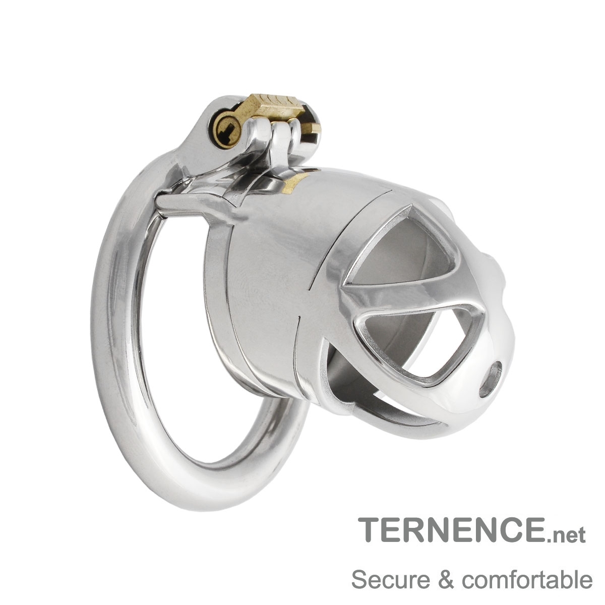 Men's Stainless Steel Male Pennis Lock Cock Penis Ring Cage Male Chastity Cage for Men Clothing