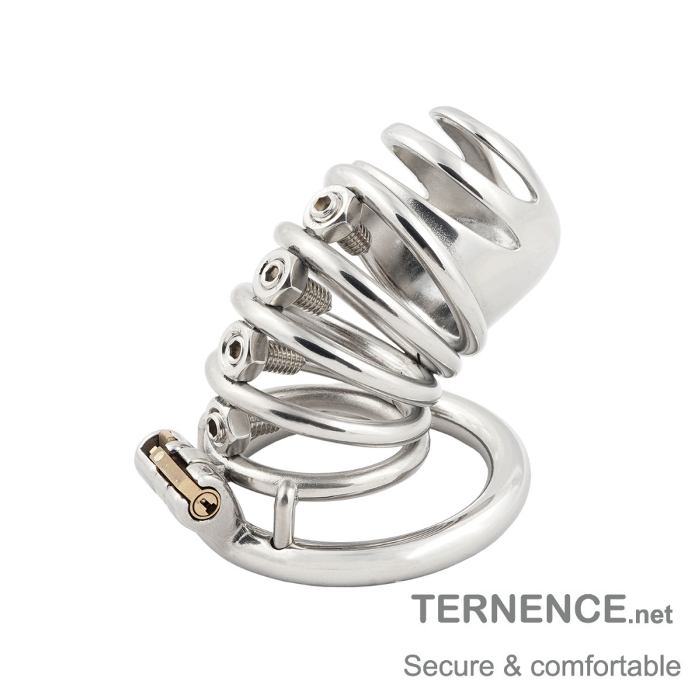 Spiked Chastity Device Long Male Stealth Lock for SM Penis Exercise Sex Toys