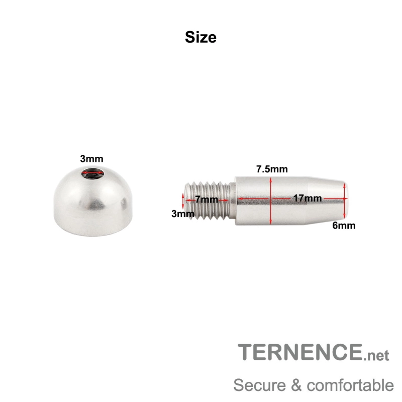 Male Chastity Cage Stainless Steel Short Catheter Virginity Lock Men's Penis Cage Accessories Length 17mm