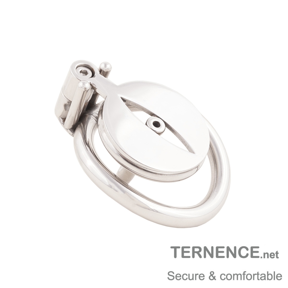 Short Chastity Device Ergonomic Design Male Locked Cage with Catheter