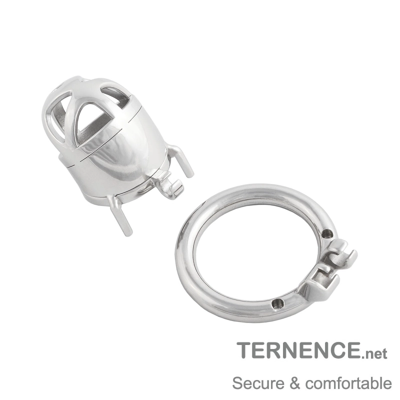 Men's Stainless Steel Male Pennis Lock Cock Penis Ring Cage Male Chastity Cage for Men Clothing