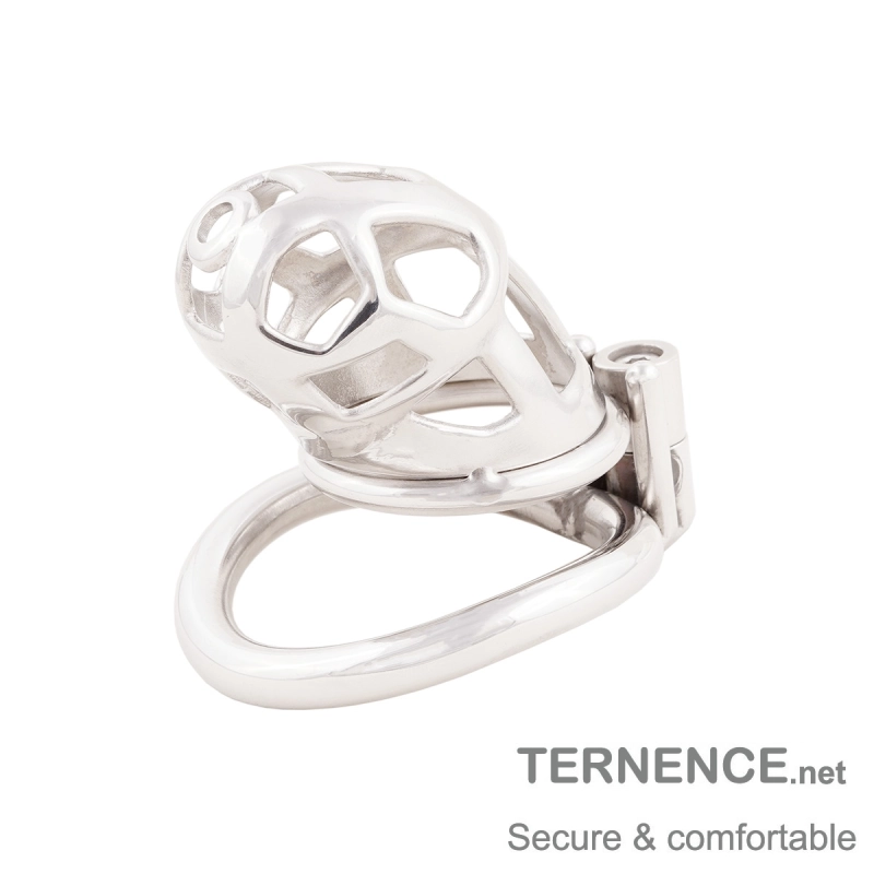 Metal Male Chastity Device Ergonomic Design Cock Cage Adult Game Sex Toy