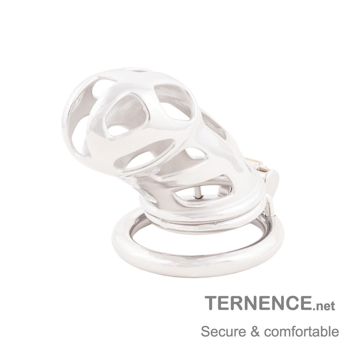 Male Cock Cage Penis Lock Device Long Virginity Lock Stainless Steel Sex Toys