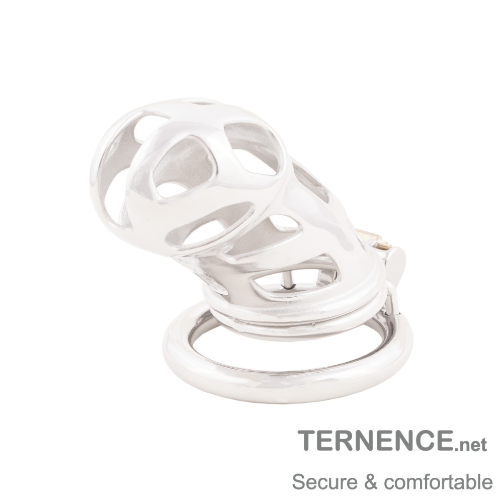 Male Cock Cage Penis Lock Device Long Virginity Lock Stainless Steel Sex Toys