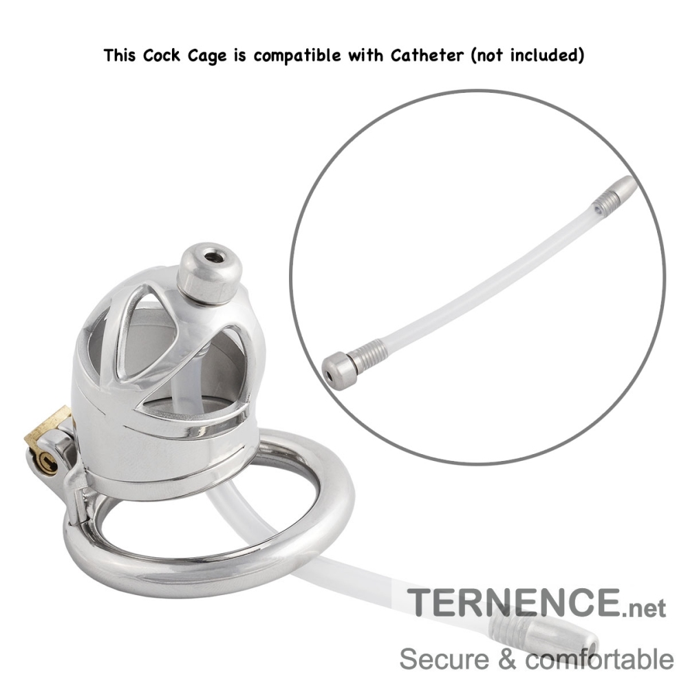 Men's Stainless Steel Male Pennis Lock Cock Penis Ring Cage Male Chastity Cage for Men Clothing