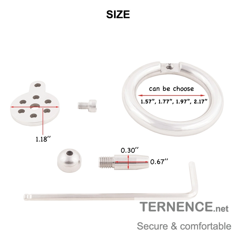 Male Cock Cage Super Short Chastity Device SM Penis Exercise Sex Toys with Catheter