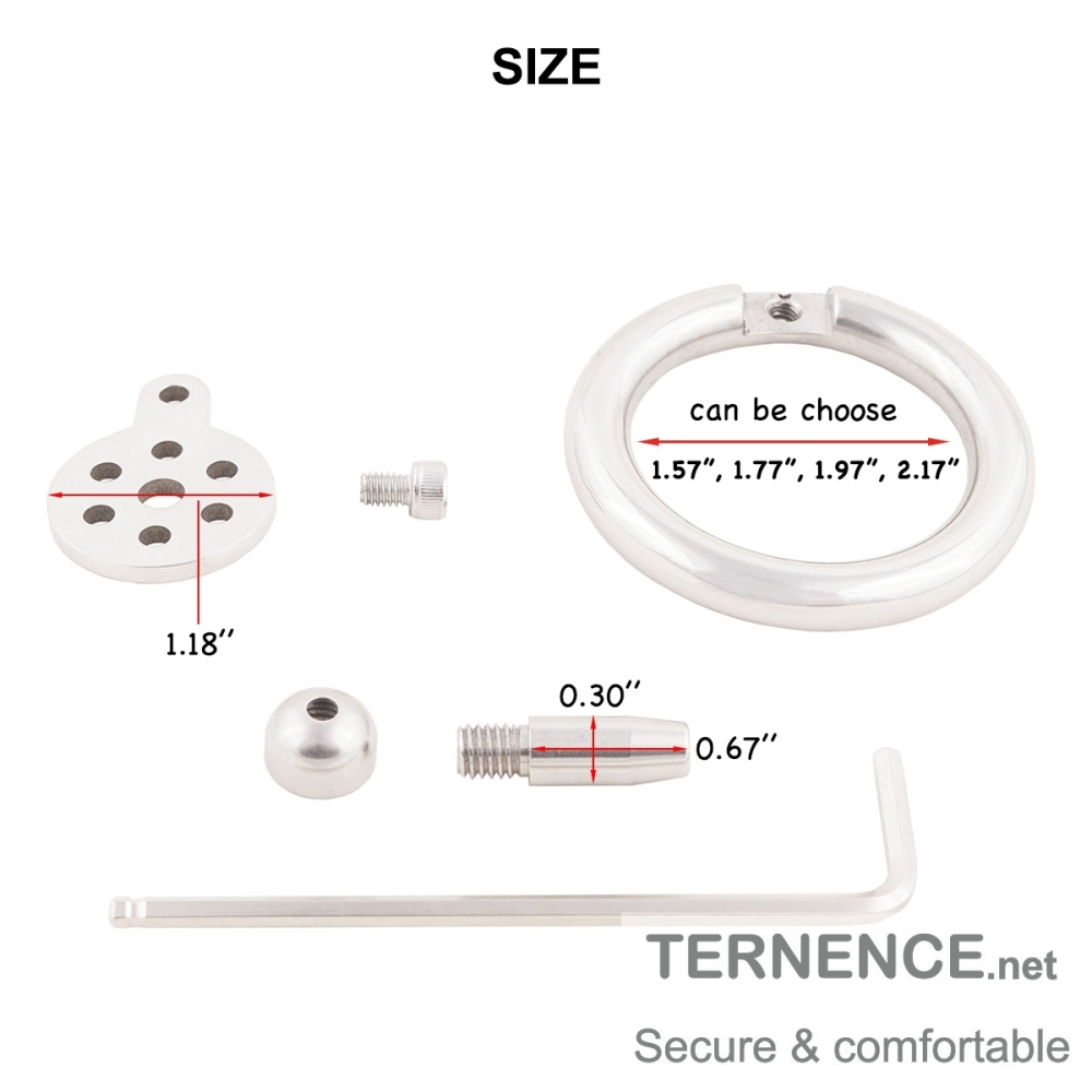 Male Cock Cage Super Short Chastity Device SM Penis Exercise Sex Toys with Catheter