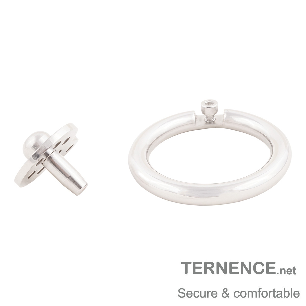 Male Cock Cage Super Short Chastity Device SM Penis Exercise Sex Toys with Catheter
