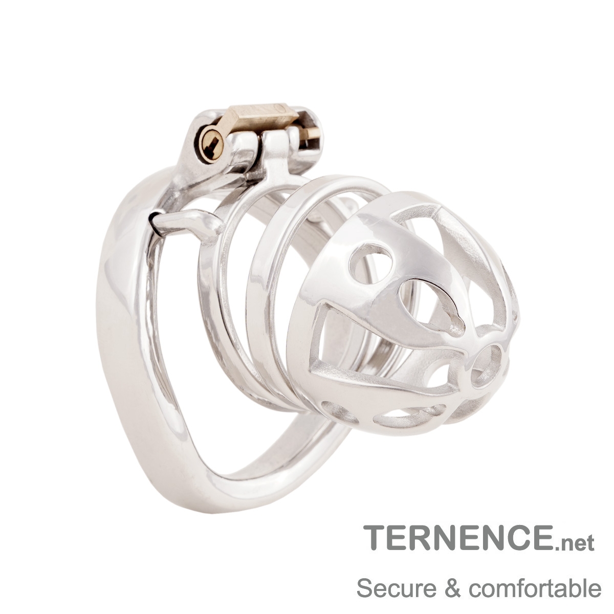 Male Virginity Lock Cock Cage Metal Chastity Device Adult Game Sex Toy