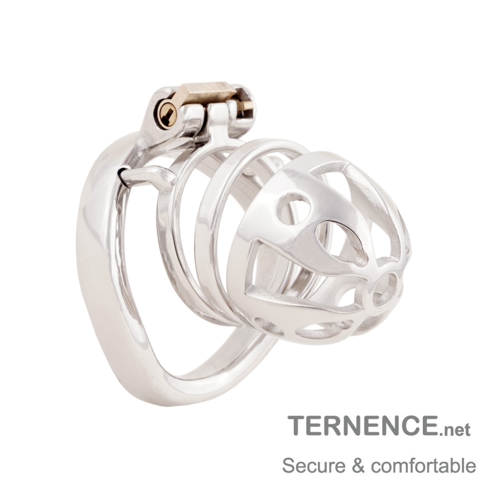 Male Virginity Lock Cock Cage Metal Chastity Device Adult Game Sex Toy