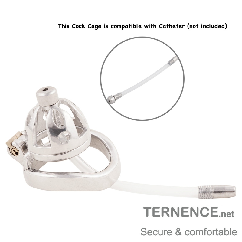 Small Male Chastity Cage Device Stainless Steel Ergonomic Design Male Locked SM Penis Exercise Sex Toys