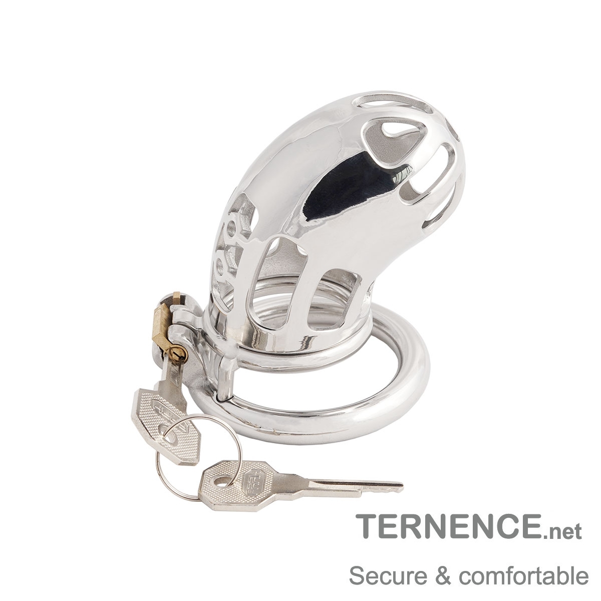 Chastity Lock Cage 304 Stainless Steel chastities Device Easy to Wear Male SM Penis Exercise Sex Toys
