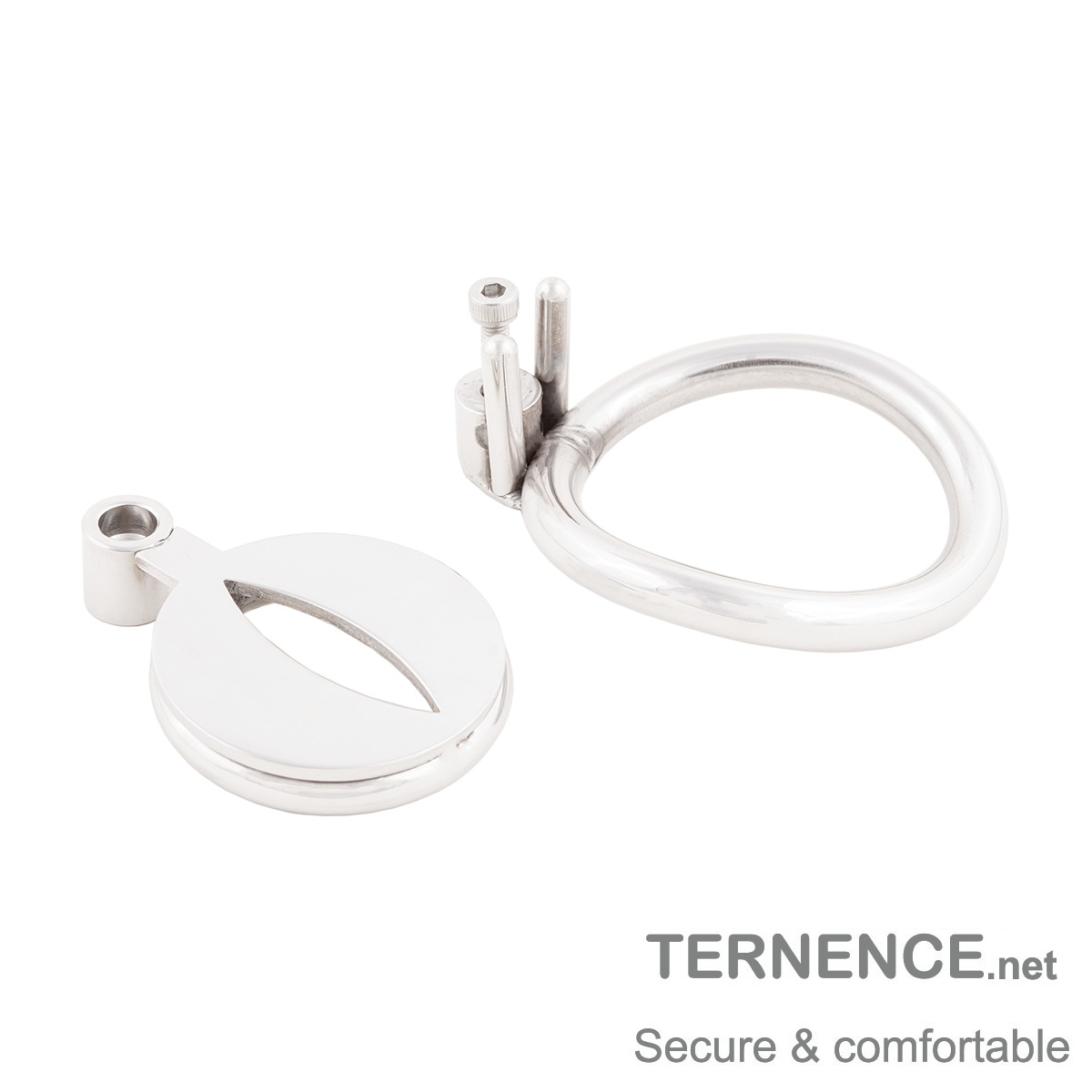 Super Short Male Cock Cage Penis Lock Device 304 Stainless Steel Sex Toy