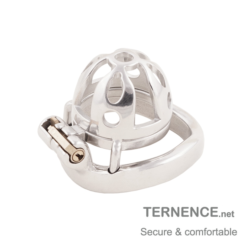 Small Male Chastity Cage Device Stainless Steel Ergonomic Design Male Locked SM Penis Exercise Sex Toys