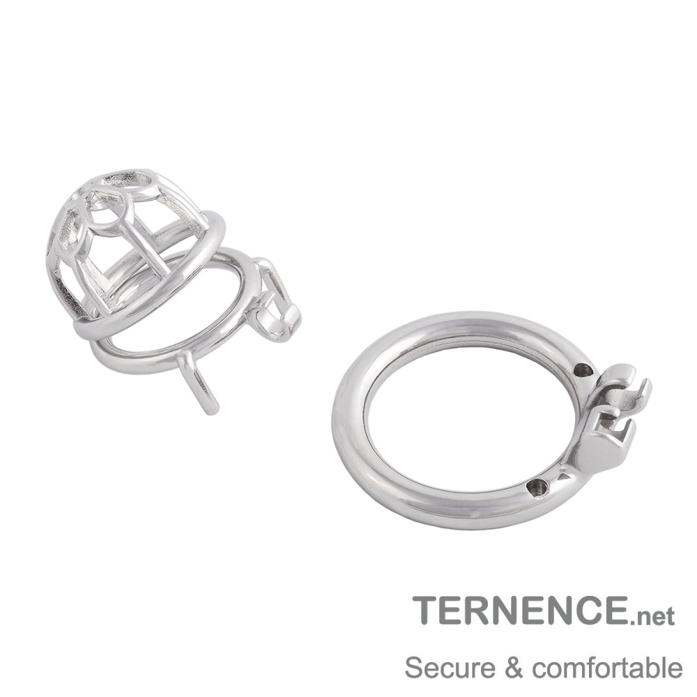 Male's Chastity Device Cage Stainless Steel Trainer Kit for Men Chasity Cage