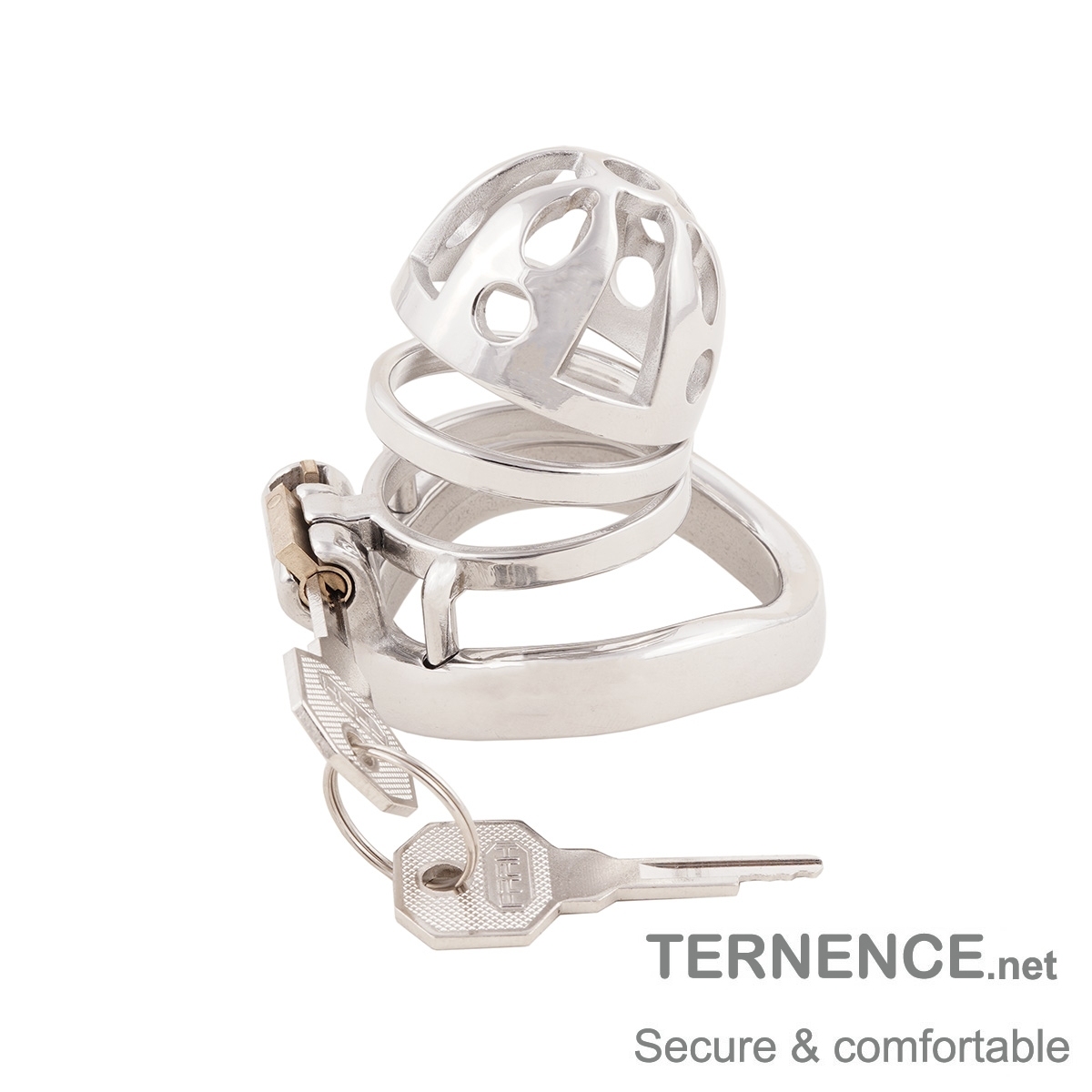 Male Virginity Lock Cock Cage Metal Chastity Device Adult Game Sex Toy