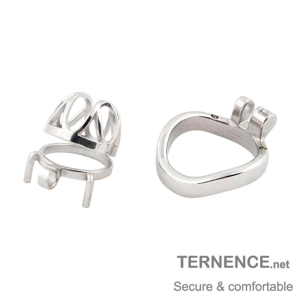 Short Male Chasity Cage Penis Lock Device 304 Stainless Steel Adult Game Sex Toy