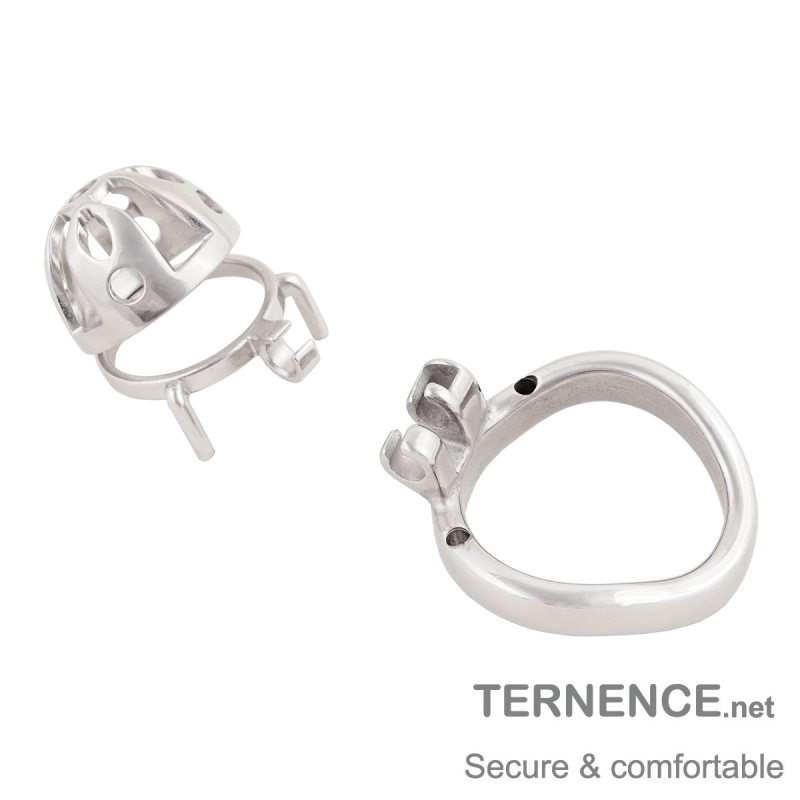 Male Cock Cage Adult Game Sex Toy Ergonomic Design Stainless Steel Stealth Lock