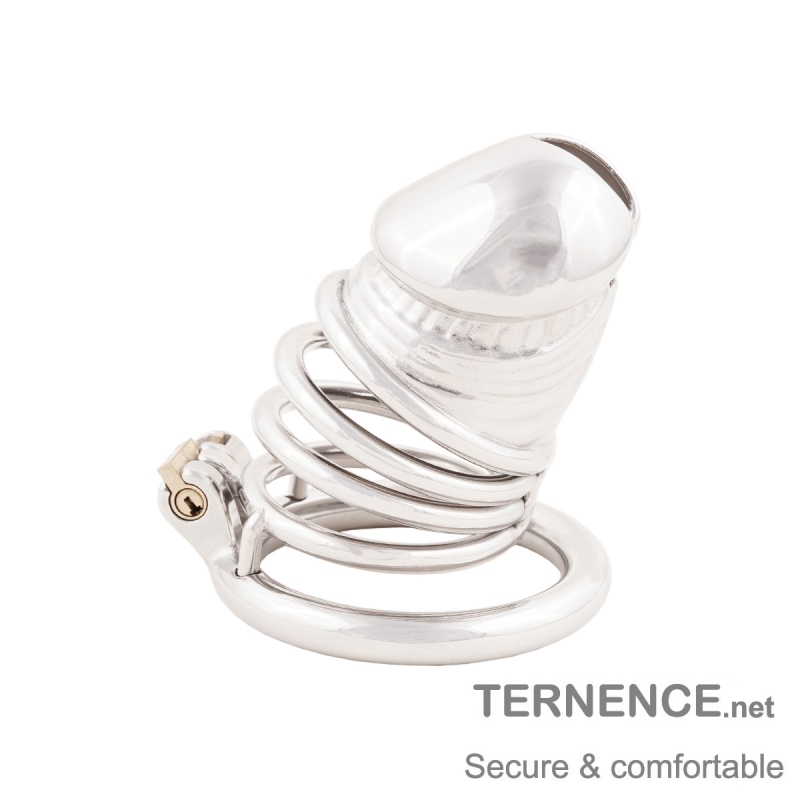Stainless Steel Male Chastity Device Easy to Wear Male Virginity Lock Chastity Belt
