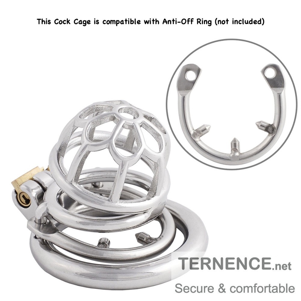 Male's Chastity Device Cage Stainless Steel Trainer Kit for Men Chasity Cage