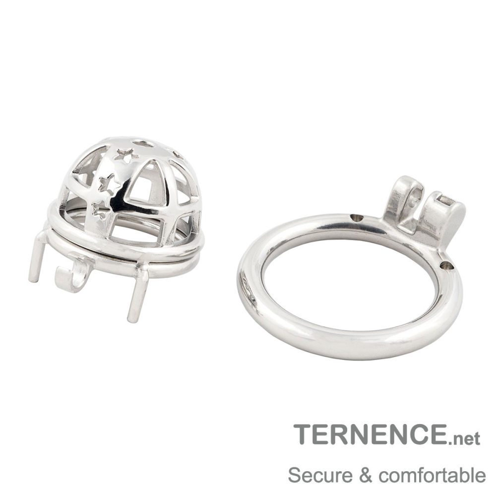 Short Male Cock cage Chastity for Men Stainless Steel Chasity Locked Men's Virginity Lock