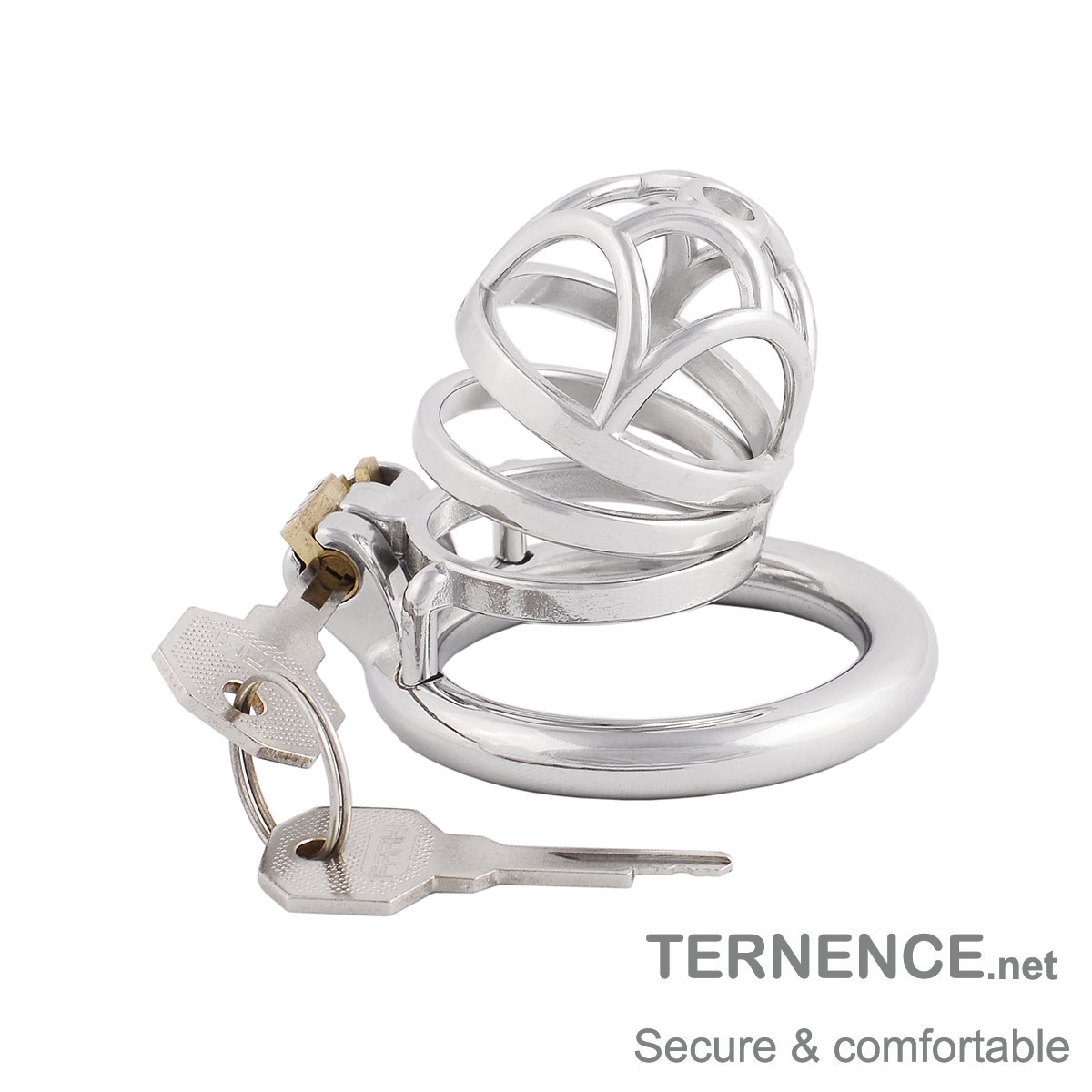 Male's Stainless Steel chastities Devices Lock cage Trainer Kit for Men Clothing