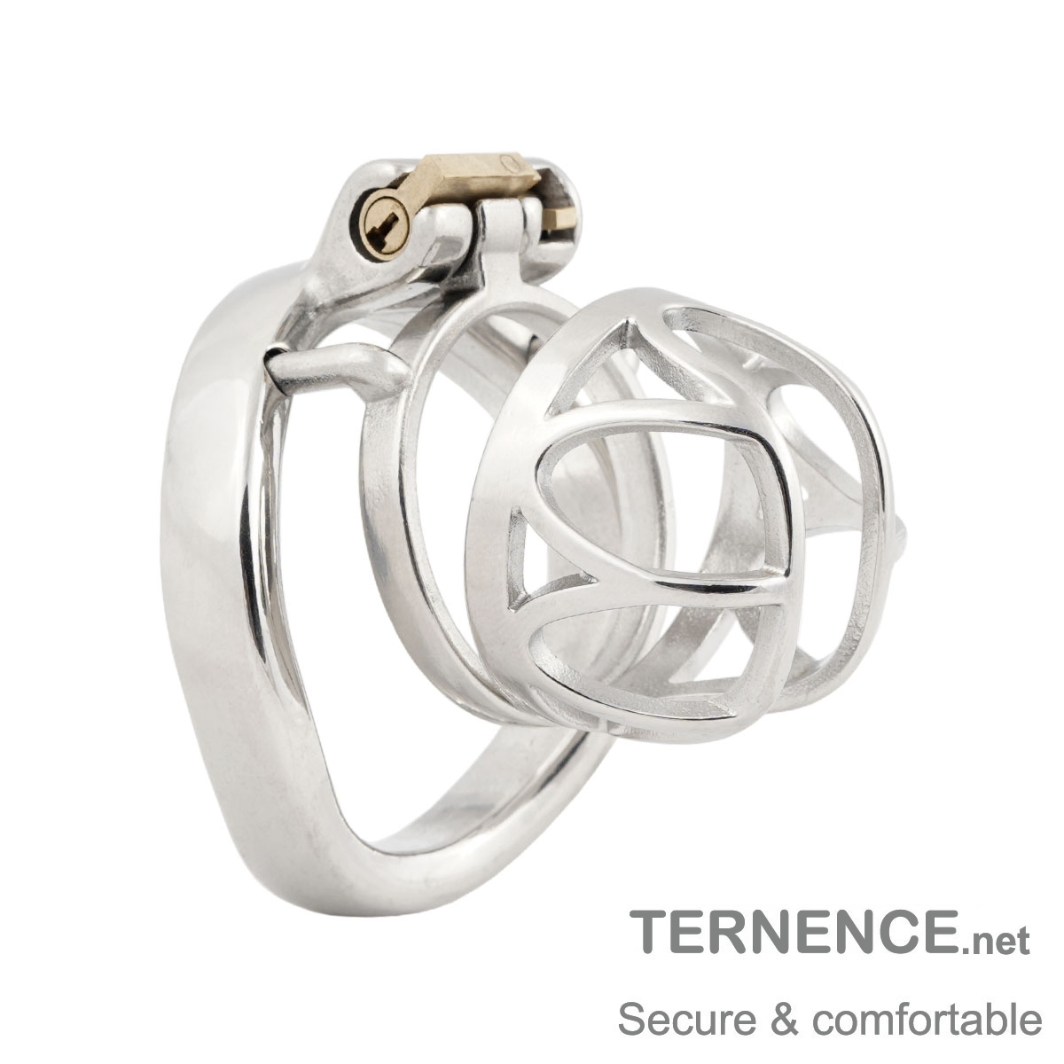 Short Male Chasity Cage Penis Lock Device 304 Stainless Steel Adult Game Sex Toy