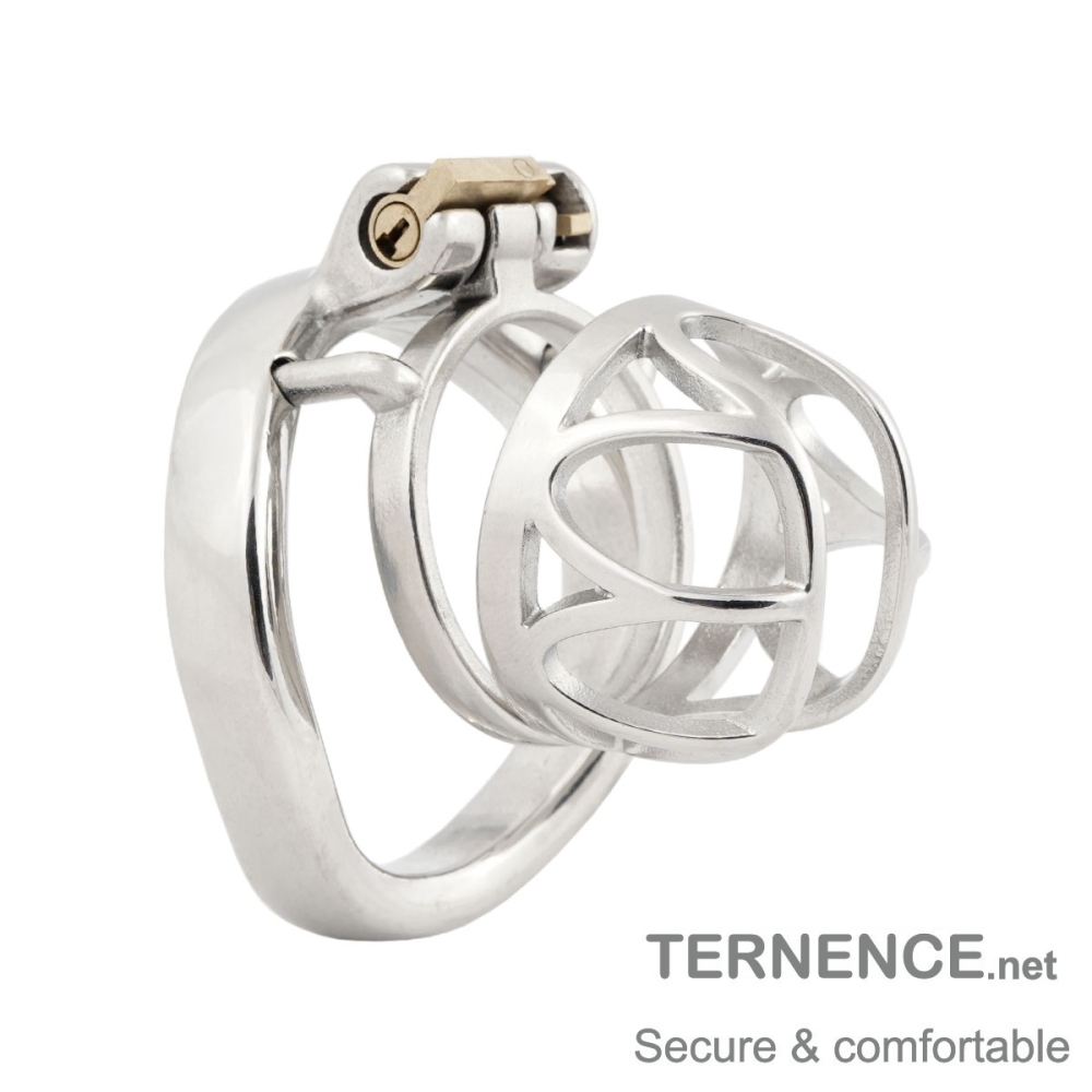 Short Male Chasity Cage Penis Lock Device 304 Stainless Steel Adult Game Sex Toy