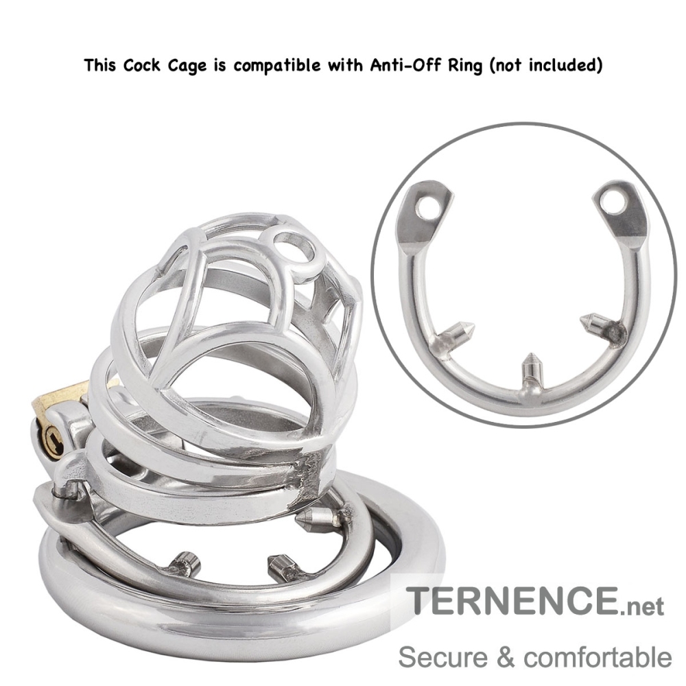 Male's Stainless Steel chastities Devices Lock cage Trainer Kit for Men Clothing