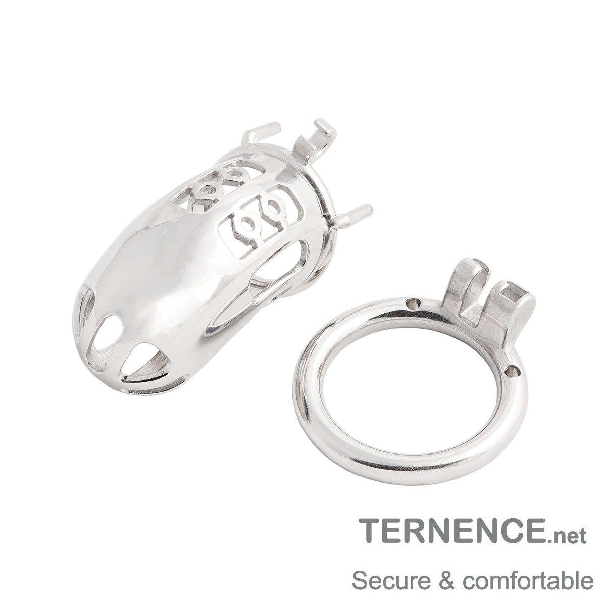 Chastity Lock Cage 304 Stainless Steel chastities Device Easy to Wear Male SM Penis Exercise Sex Toys
