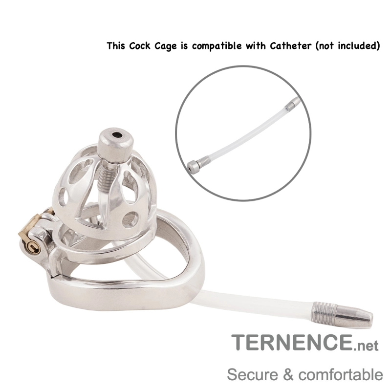 Male Cock Cage Adult Game Sex Toy Ergonomic Design Stainless Steel Stealth Lock