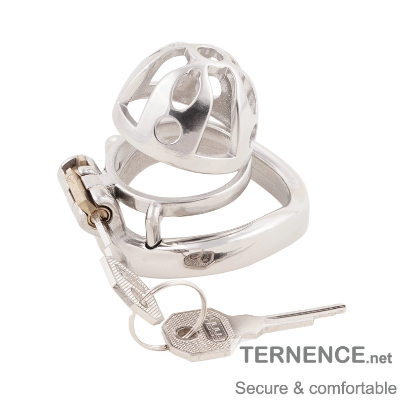 Male Cock Cage Adult Game Sex Toy Ergonomic Design Stainless Steel Stealth Lock