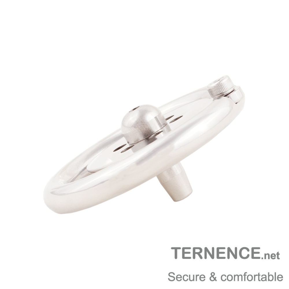 Chastity Cage Cock Super Short Virginity Lock for Adults Solitary Extreme Confinement Cage with Catheter